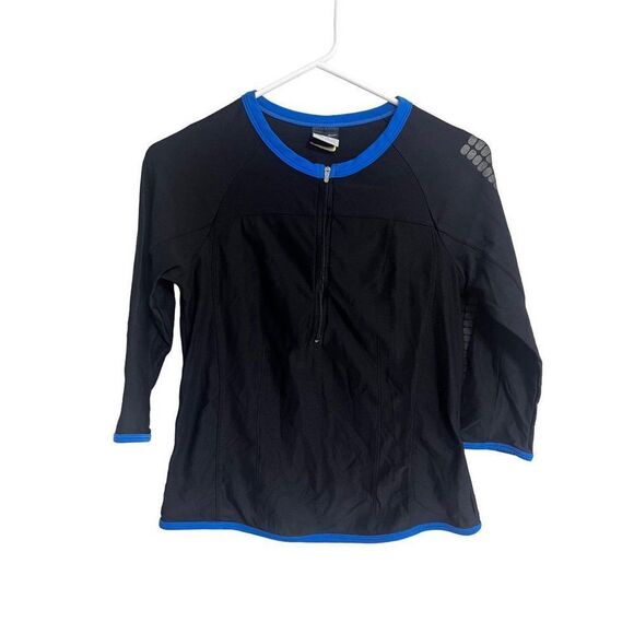 Nike Womens active athletic half zip pullover nylon top size‎ small - Picture 1 of 4